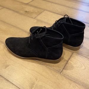 Black Suede Ankle Boots